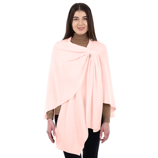 ☘️ Ladies Irish Lambswool Draped Shawl ☘️