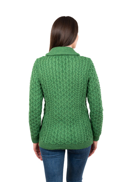 ☘️ Cable Knit Irish Bomber Jacket ☘️