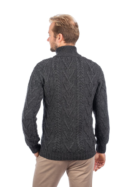 ☘️ Men's Zipper Aran Cardigan ☘️