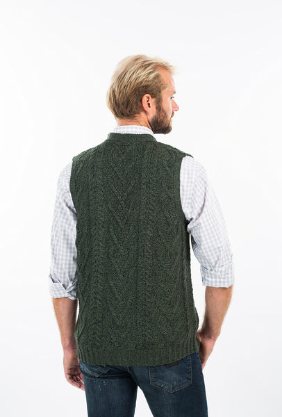 ☘️ Classic Men's Aran Knit Vest ☘️