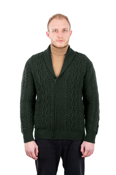 ☘️ Men's Zip Cable Knit Cardigan ☘️