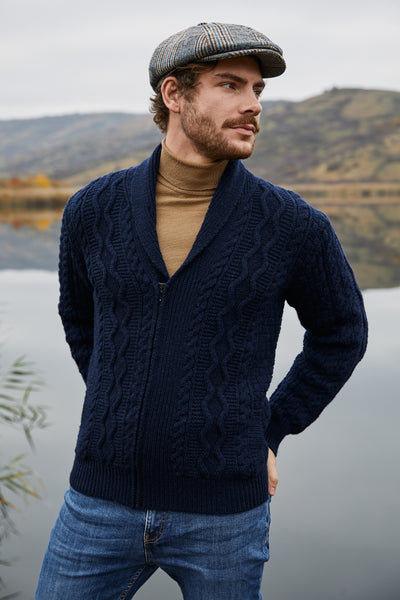 ☘️ Men's Zip Cable Knit Cardigan ☘️