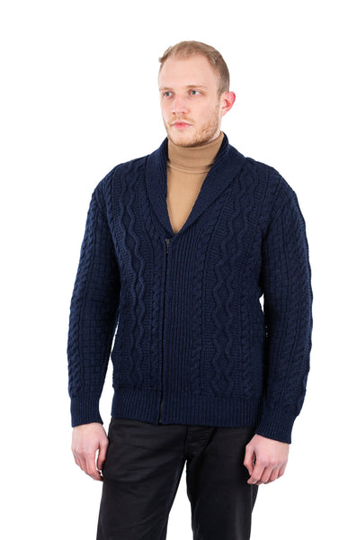 ☘️ Men's Zip Cable Knit Cardigan ☘️