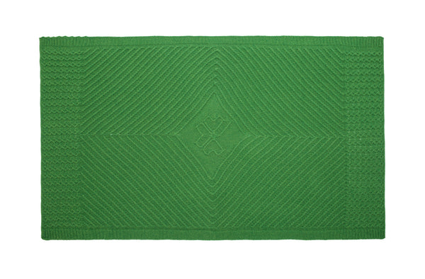 ☘️ Irish Merino Wool Shamrock Designed Throw ☘️