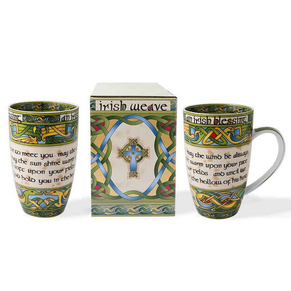 ☘️ An Irish Blessing Bone China Mug Boxed Set ☘️