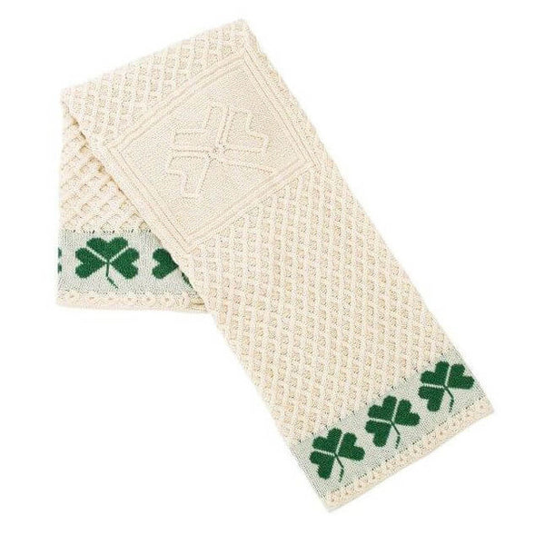 ☘️ Irish Shamrock Merino Wool Throw ☘️