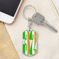 32 County Ireland Graphic Dog Tag Keychain