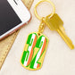 32 County Ireland Graphic Dog Tag Keychain