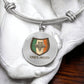 ☘️ Ireland Celtic Shield Bangle Bracelet ☘️