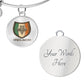 ☘️ Ireland Celtic Shield Bangle Bracelet ☘️