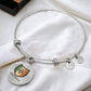 ☘️ Ireland Celtic Shield Bangle Bracelet ☘️