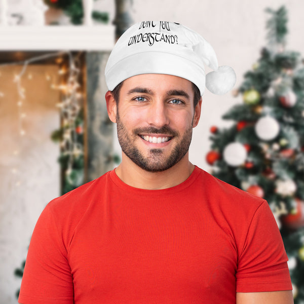 What Part Of "Póg Mo Thóin" Don't You Understand? Christmas Santa Hat