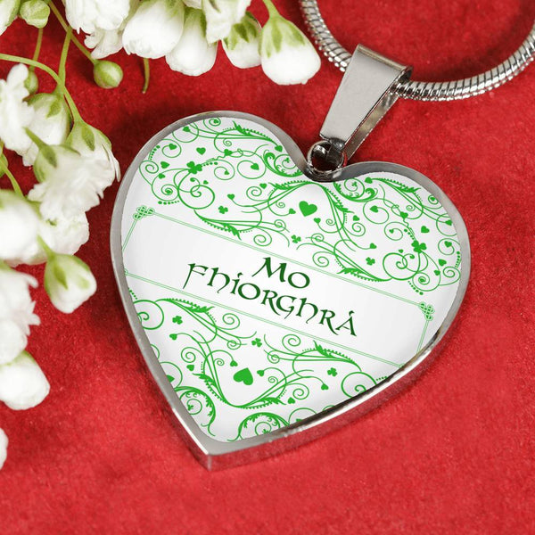 My True Love (Mo Fhíorghrá in Irish) Necklace