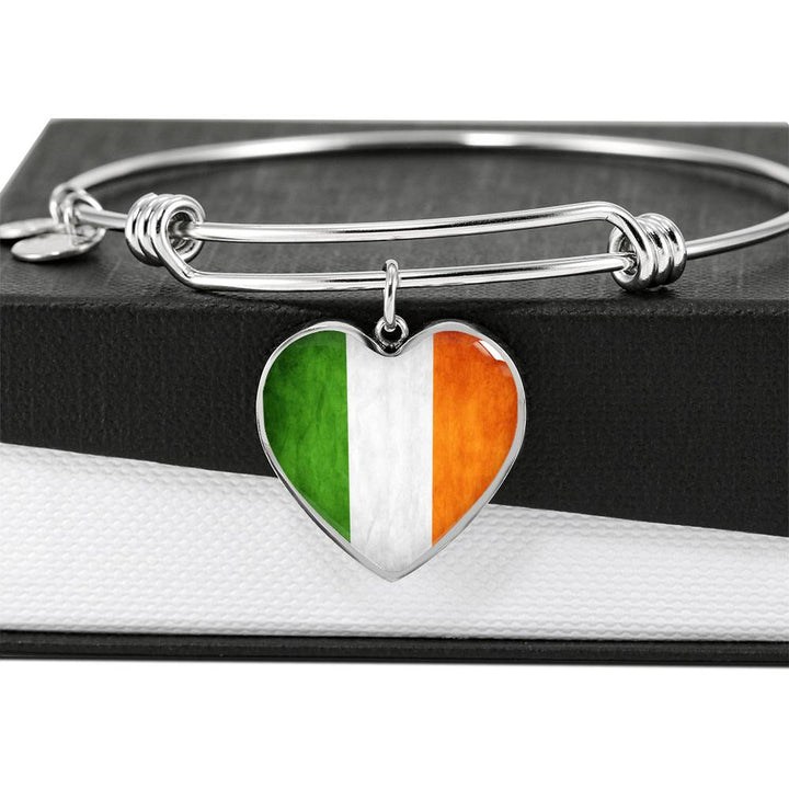 Irish Silver Bangle | Iconic Ireland Bracelet | Fado Jewelry
