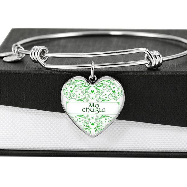My Darling (Mo Chuisle in Irish) Bangle Bracelet