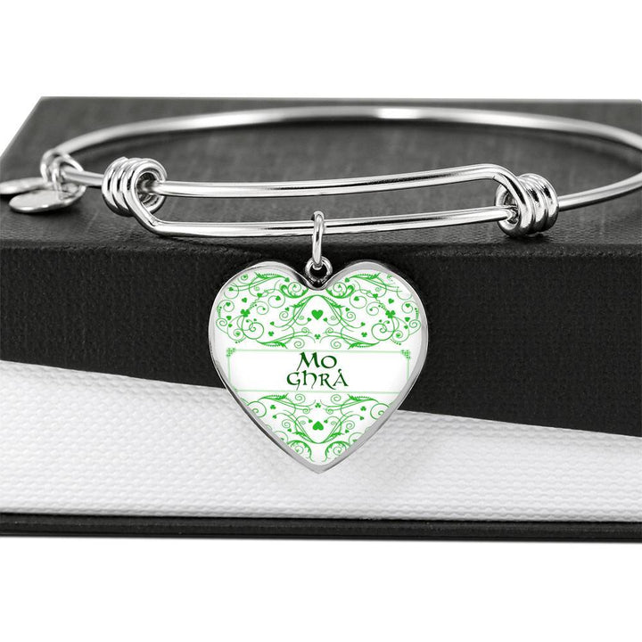 Mens Sterling Silver Celtic Bangle Bracelet Made in Ireland, Sterling  Silver : Amazon.de: Fashion