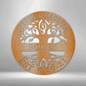 ☘️ PERSONALIZED Irish Tree of Life Metal Wall Art☘️