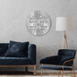 ☘️ PERSONALIZED Irish Tree of Life Metal Wall Art☘️