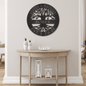 ☘️ PERSONALIZED Irish Tree of Life Metal Wall Art☘️
