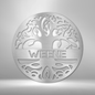 ☘️ PERSONALIZED Irish Tree of Life Metal Wall Art☘️