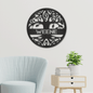 ☘️ PERSONALIZED Irish Tree of Life Metal Wall Art☘️