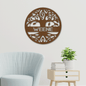 ☘️ PERSONALIZED Irish Tree of Life Metal Wall Art☘️