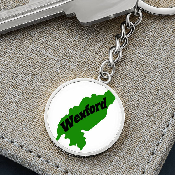 County Wexford Graphic Circle Keychain