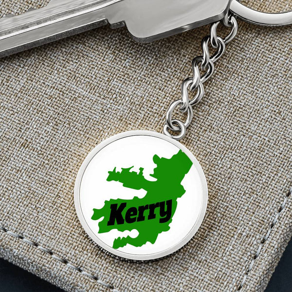County Kerry Graphic Circle Keychain