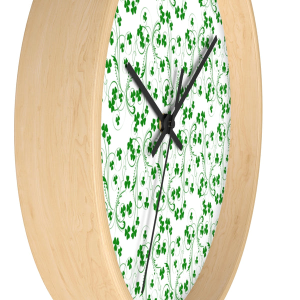 Shamrock Vine Wall Clock