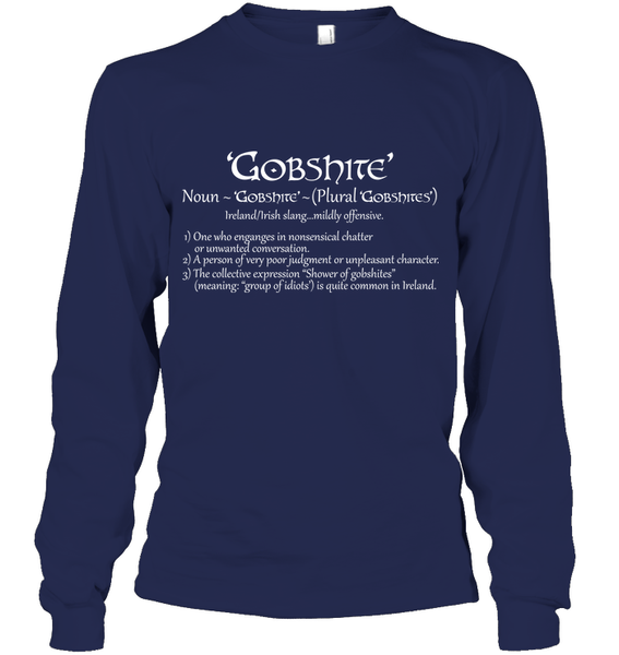 Gobshite...Irish Slang!