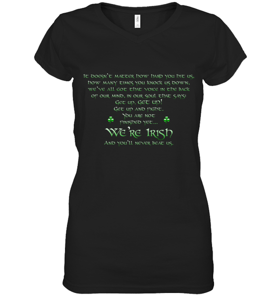 We're Irish And You'll Never Beat Us!