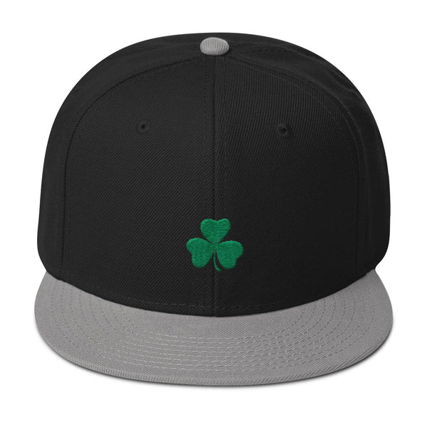 Irish Shamrock Wool Blend Snapback