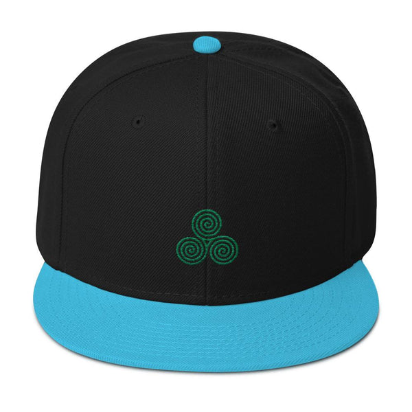 Irish Triskele Wool Blend Snapback