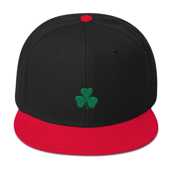 Irish Shamrock Wool Blend Snapback