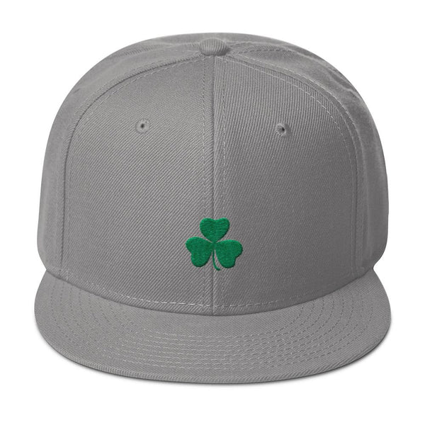 Irish Shamrock Wool Blend Snapback