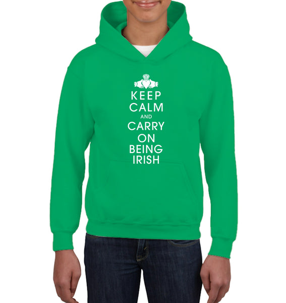 Keep Calm And Carry On Being Irish Kids