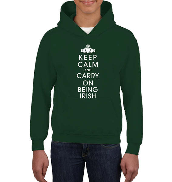 Keep Calm And Carry On Being Irish Kids