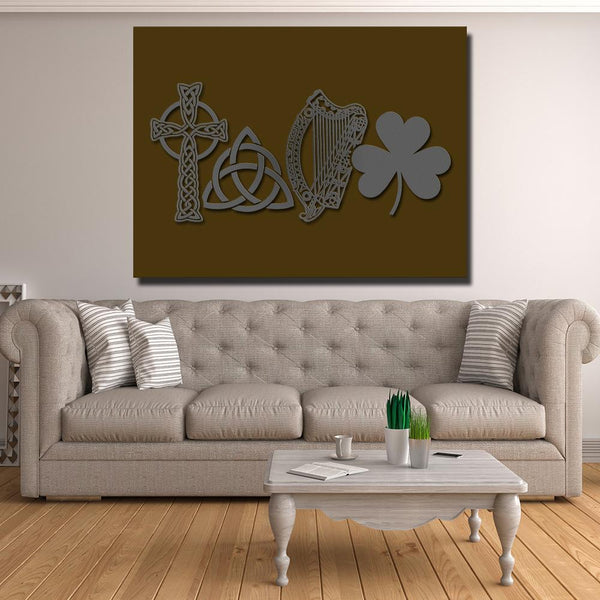 ☘️ LOVE Ireland Canvas Print Wall Art ☘️