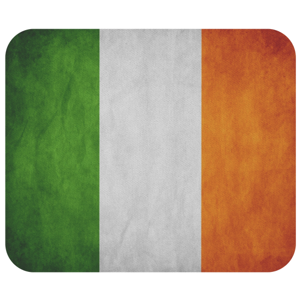 Distressed Irish Flag Mousepad